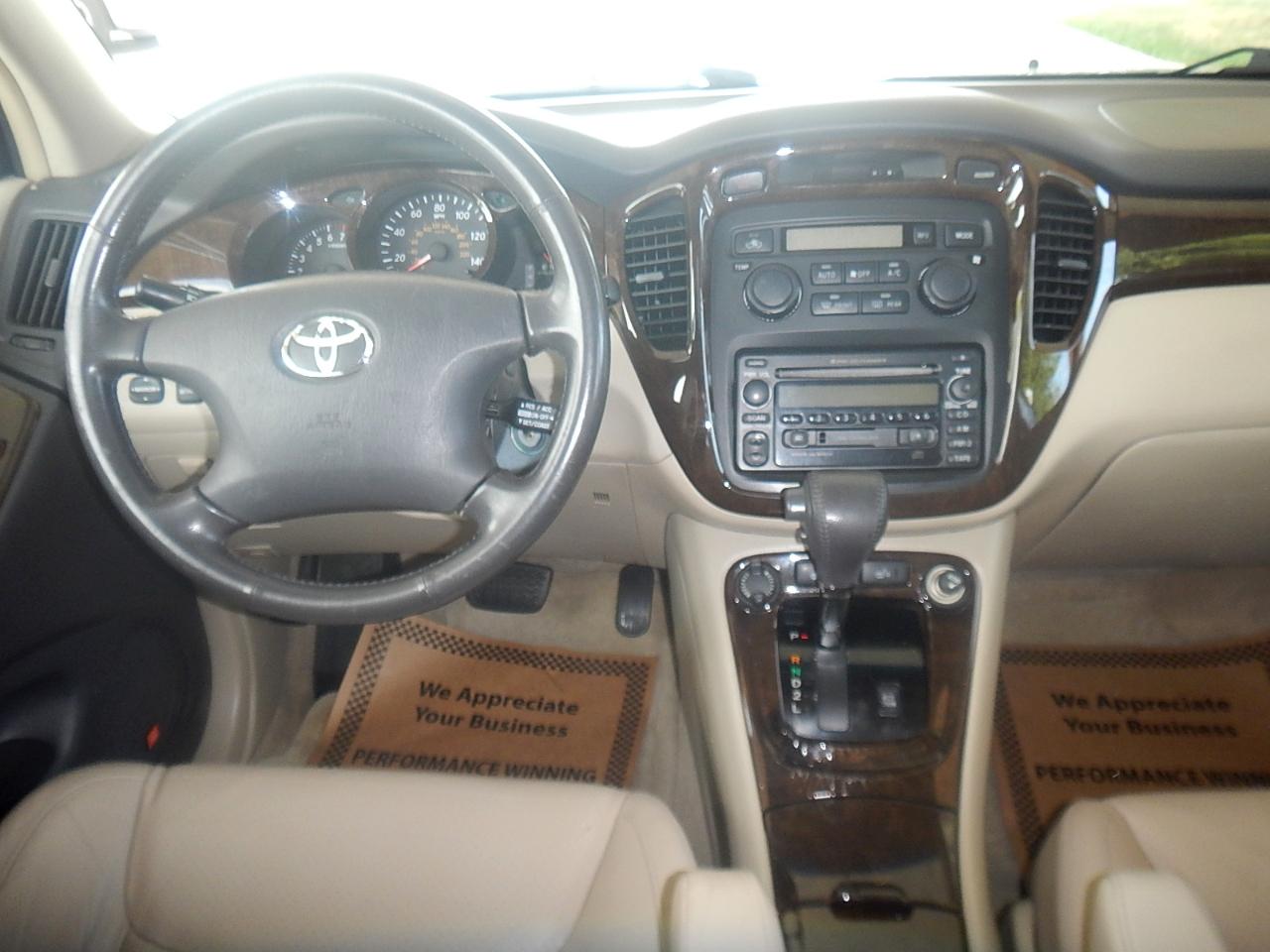 Toyota Highlander Limited V6 4WD 2003