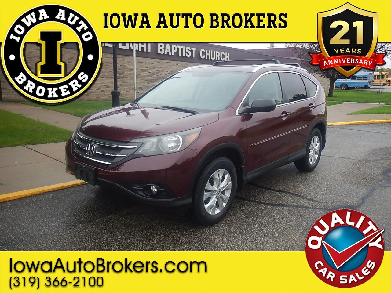 2012 Honda CR-V EX-L 4WD 5-Speed AT with Navigation