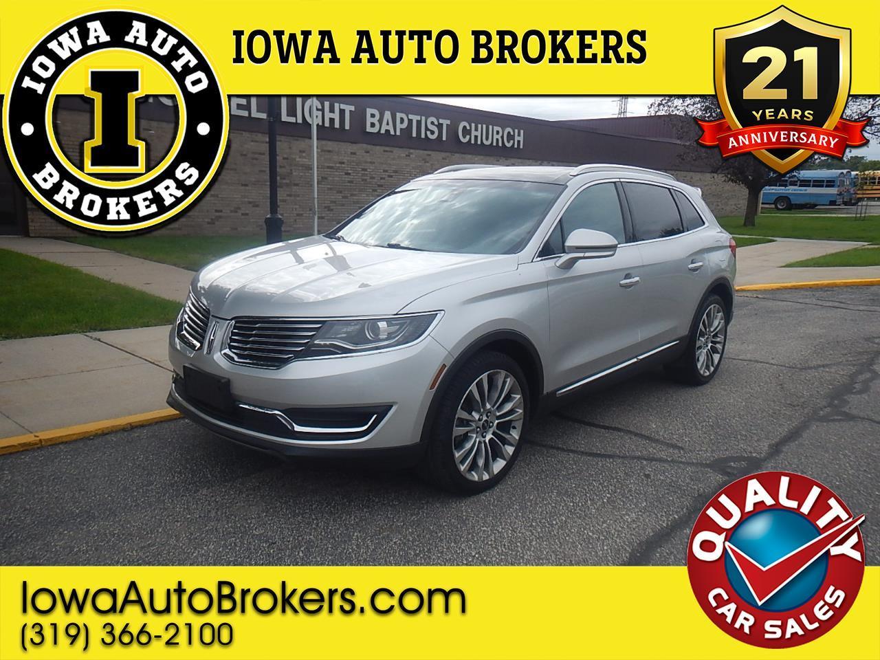 2016 Lincoln MKX Reserve AWD