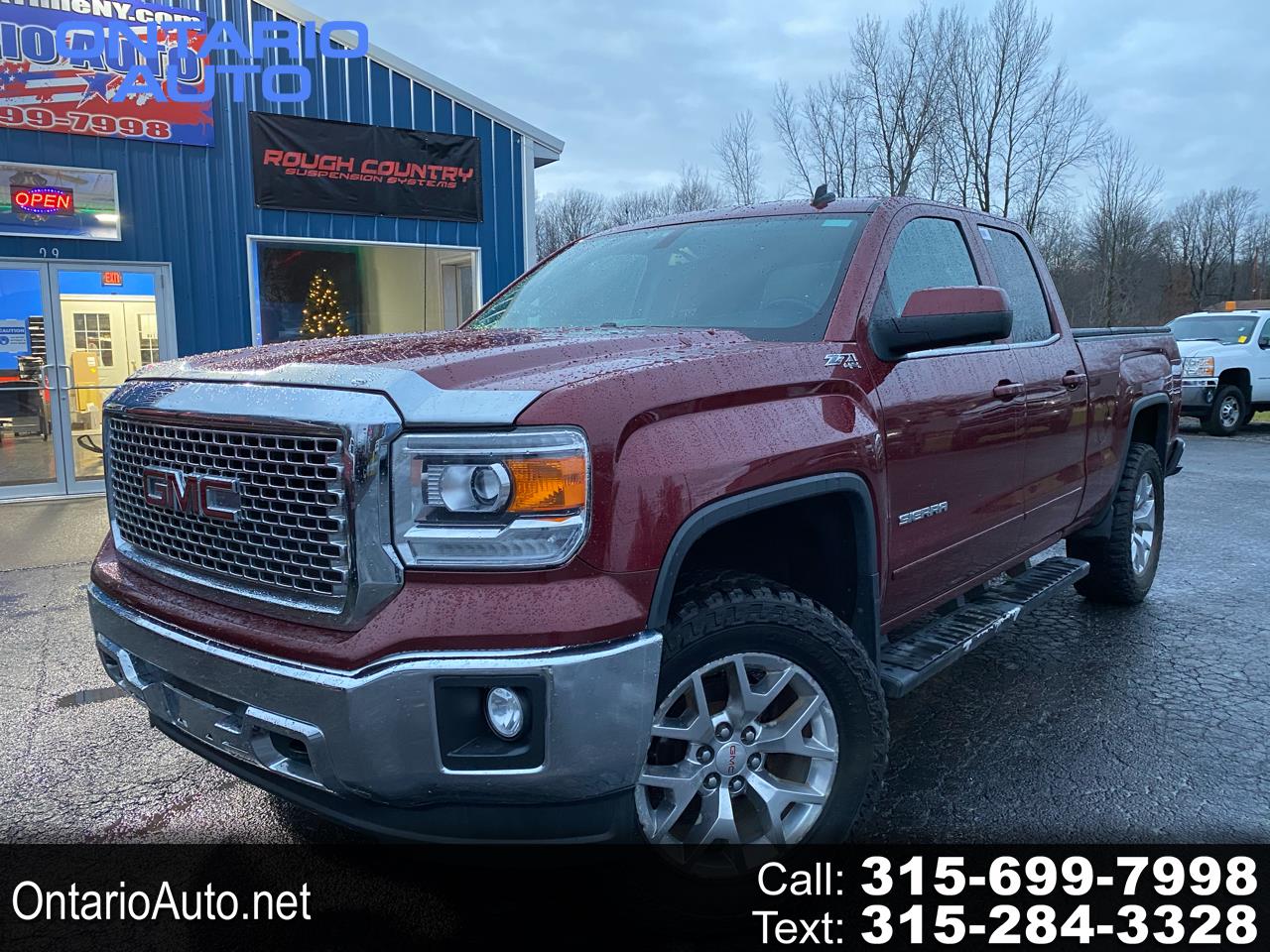 Used 2014 GMC Sierra 1500 4WD Double Cab 143.5" SLE for Sale in