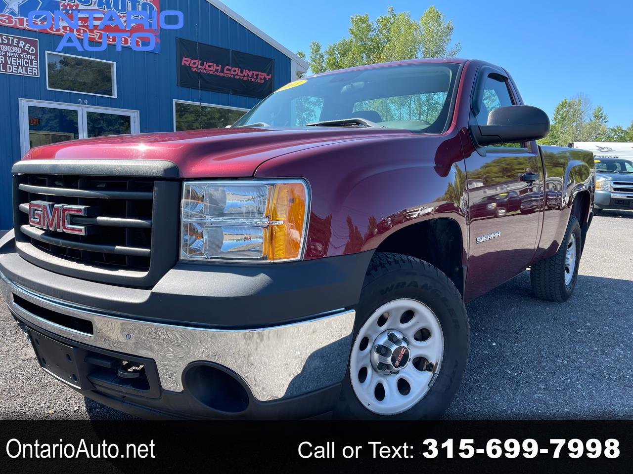 Used 2013 GMC Sierra 1500 4WD Reg Cab 119.0" Work Truck for Sale in