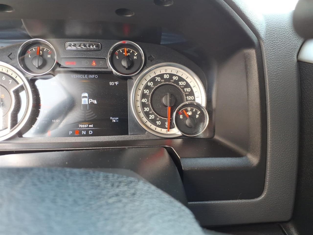 RAM 1500 2WD Crew Cab 140.5" Big Horn 2016