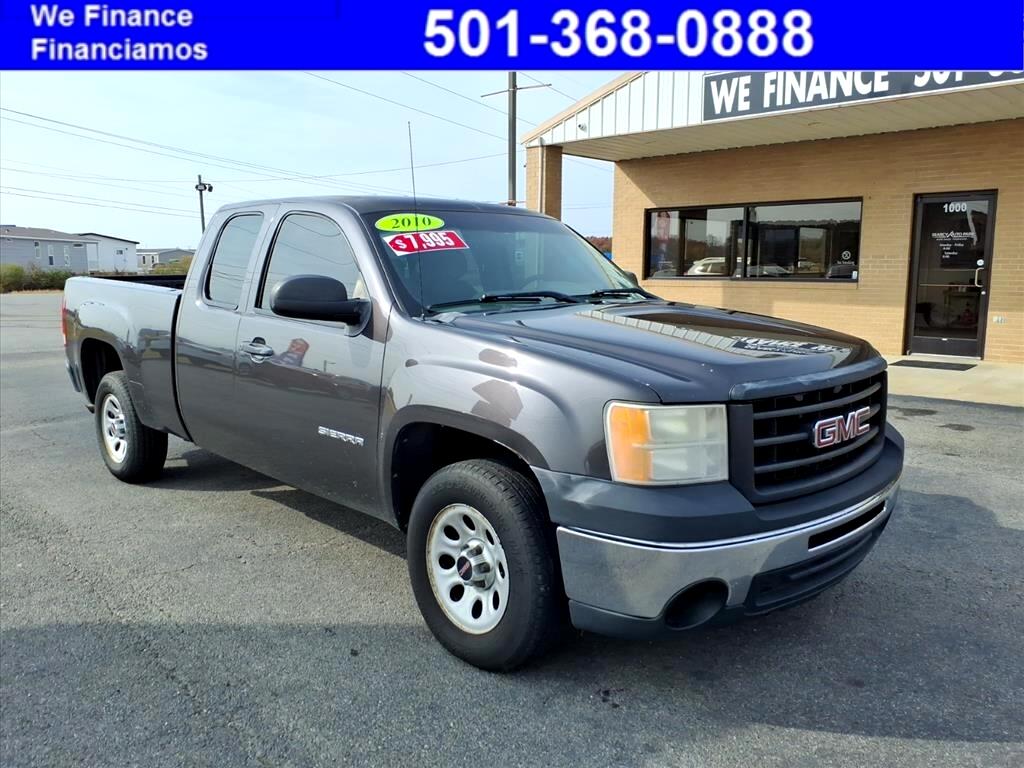 2010 GMC Sierra 1500 Work Truck Ext. Cab 2WD