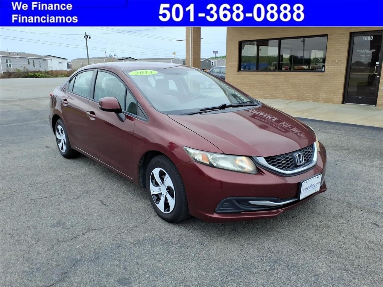2013 Honda Civic LX Sedan 5-Speed AT