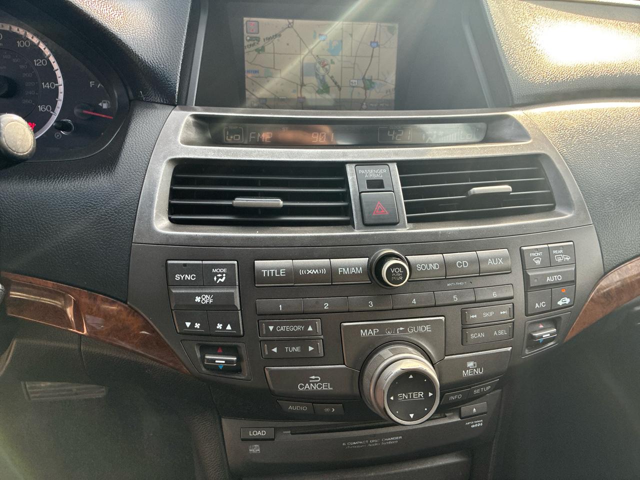 Honda Accord Sdn 4dr V6 Auto EX-L 2012