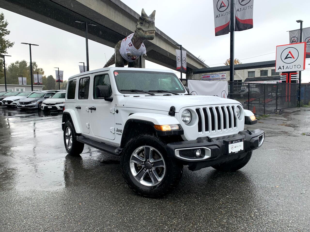 Used 2021 Jeep Wrangler Unlimited Sahara - Apple CarPlay, Push Start for  Sale in Surrey BC V3T 2S9 A-1 Auto Sales