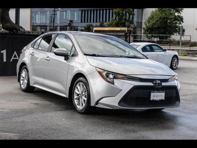 Silver 2021 Toyota Corolla Sedan Front-Wheel Drive Automatic
