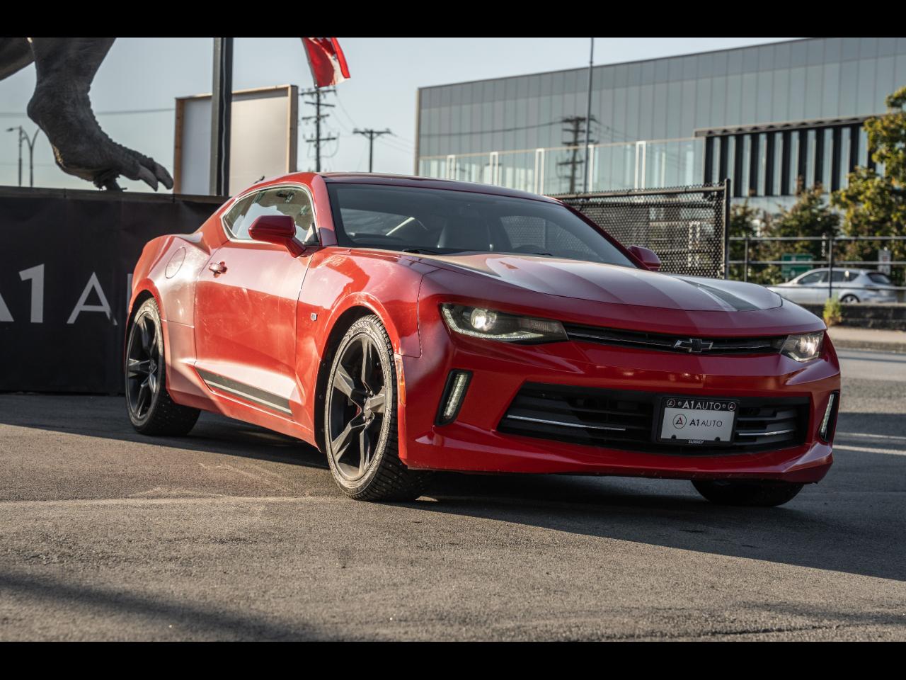 Red 2016 Chevrolet Camaro Coupe Rear-Wheel Drive Automatic