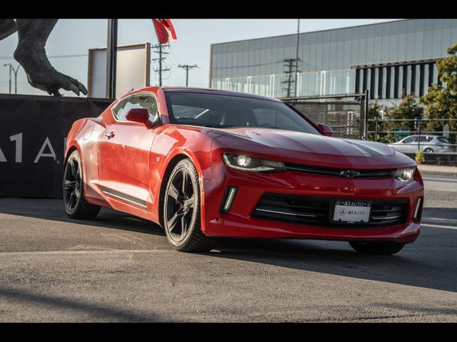 Red 2016 Chevrolet Camaro Coupe Rear-Wheel Drive Automatic