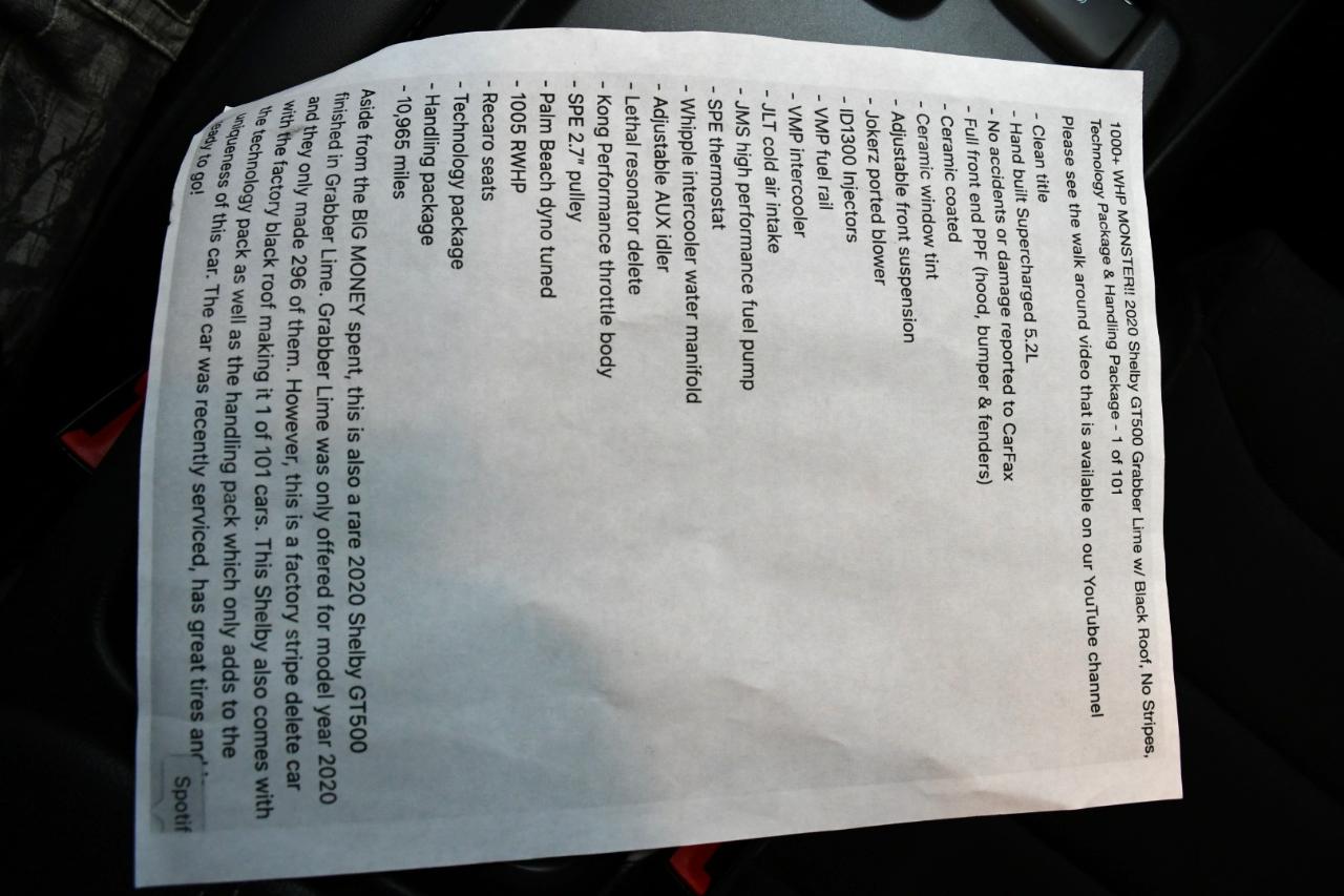 Ford Shelby GT500 Coupe 2020