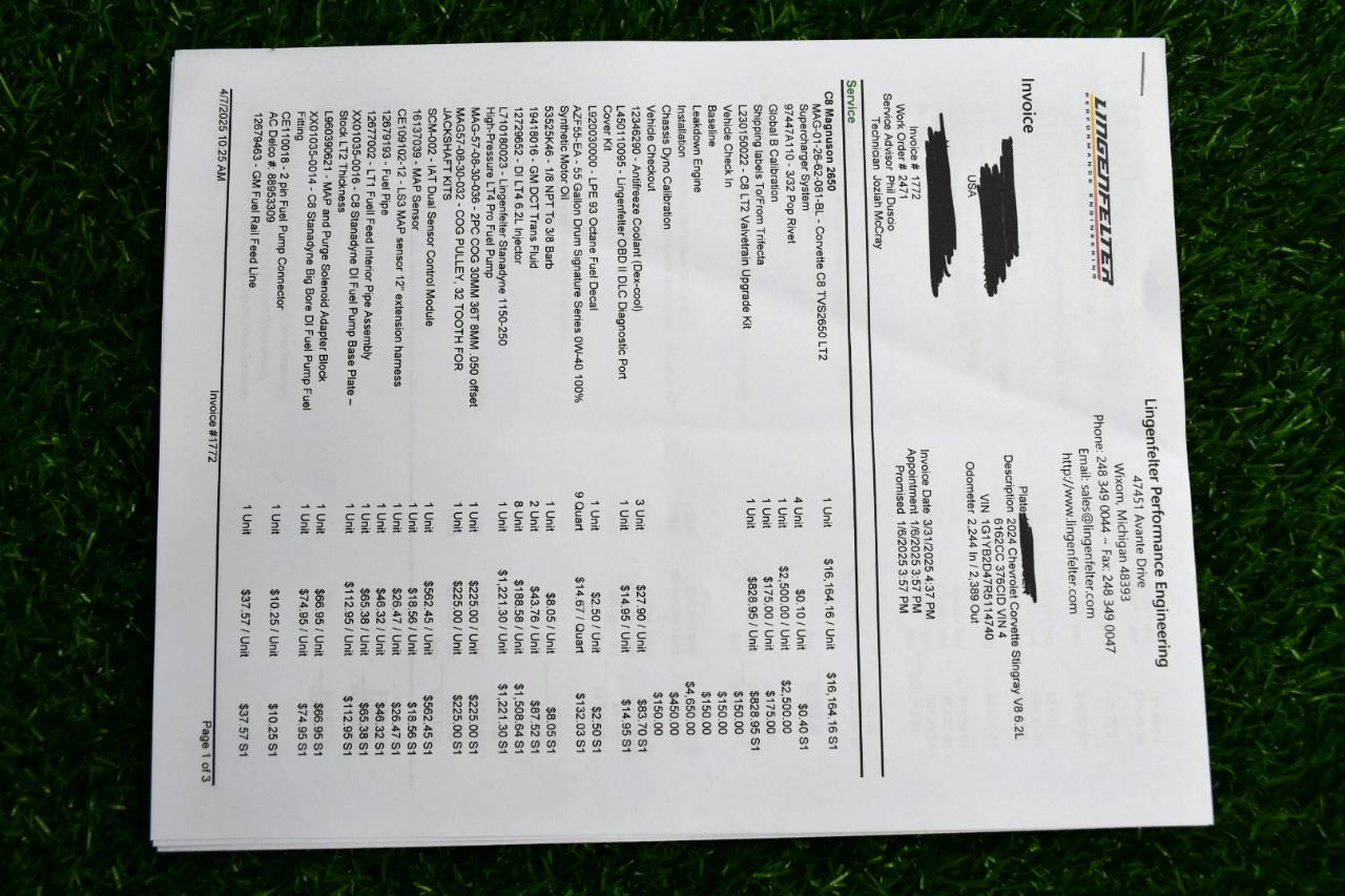 Chevrolet Corvette 2LT Coupe 2024