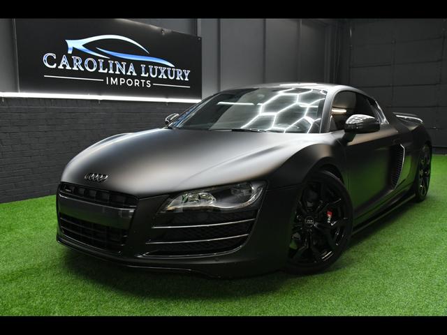 MATTE BLACK 2010 Audi R8 Coupe All-Wheel Drive Automatic