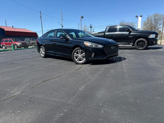 Black 2019 Hyundai Sonata Sport FWD Sedan Front-Wheel Drive Automatic