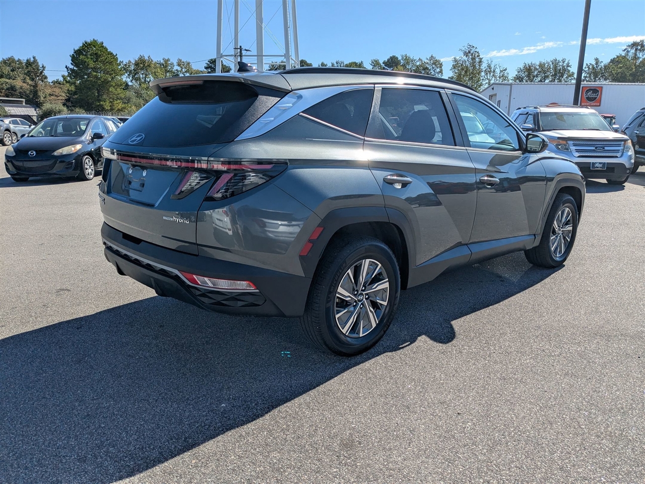 2022 Hyundai Tucson Hybrid Blue photo 3