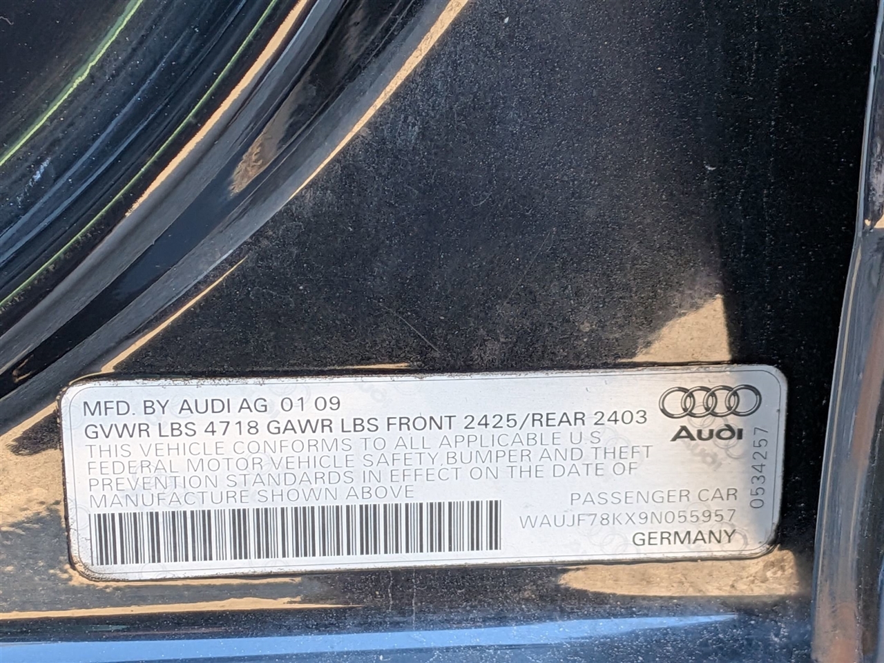 Audi A4  2009