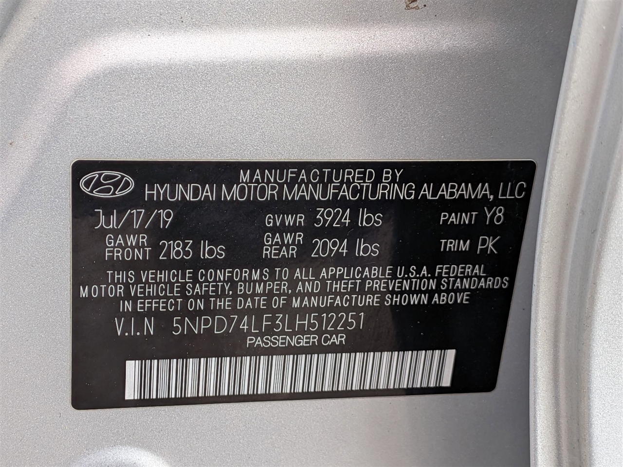 Hyundai Elantra  2020