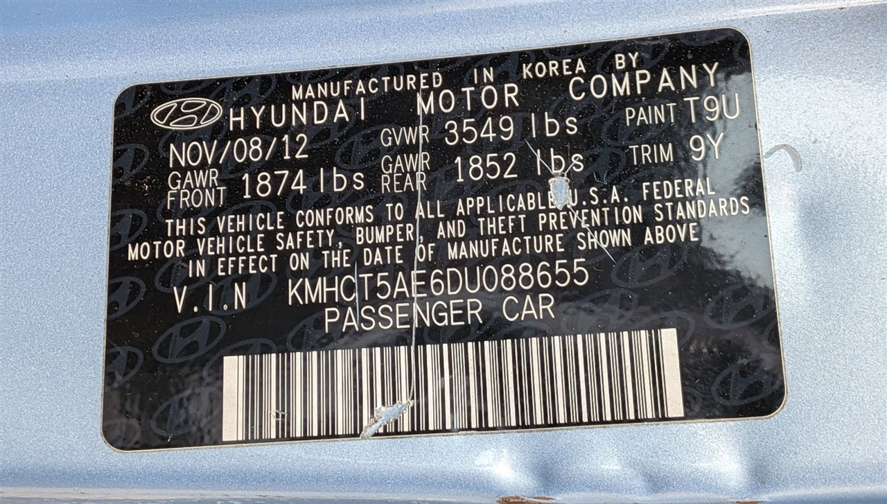 Hyundai Accent  2013