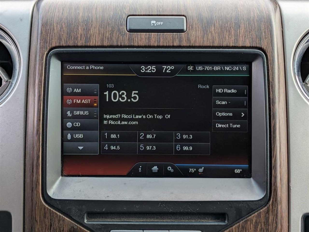 Ford F-150 4WD SuperCab 145" Lariat 2013