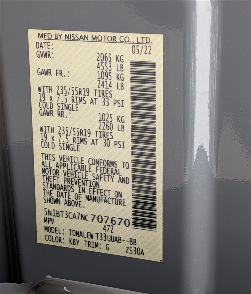 Nissan Rogue SL 2022