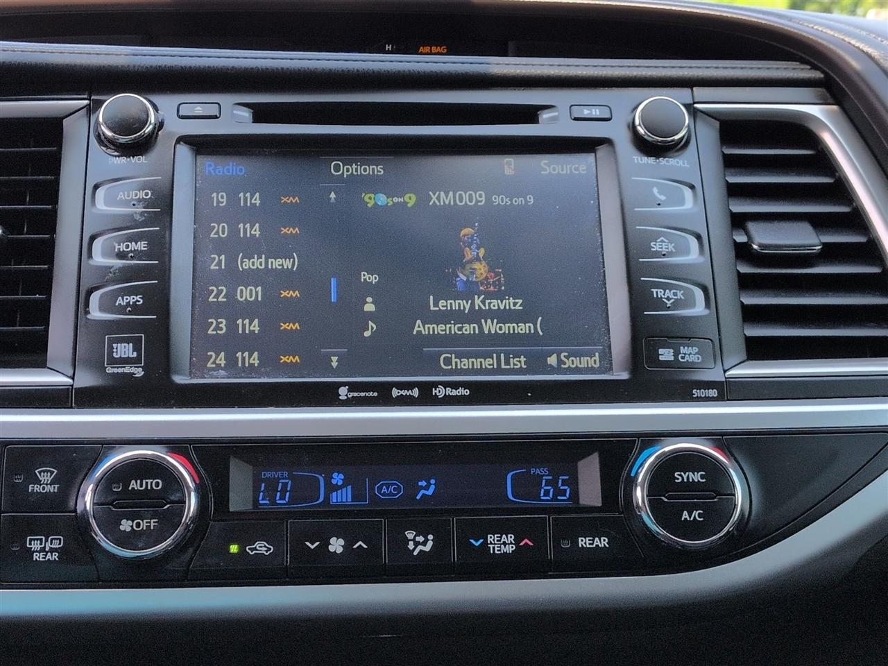 Toyota Highlander 4dr V6 Limited (Natl) 2017