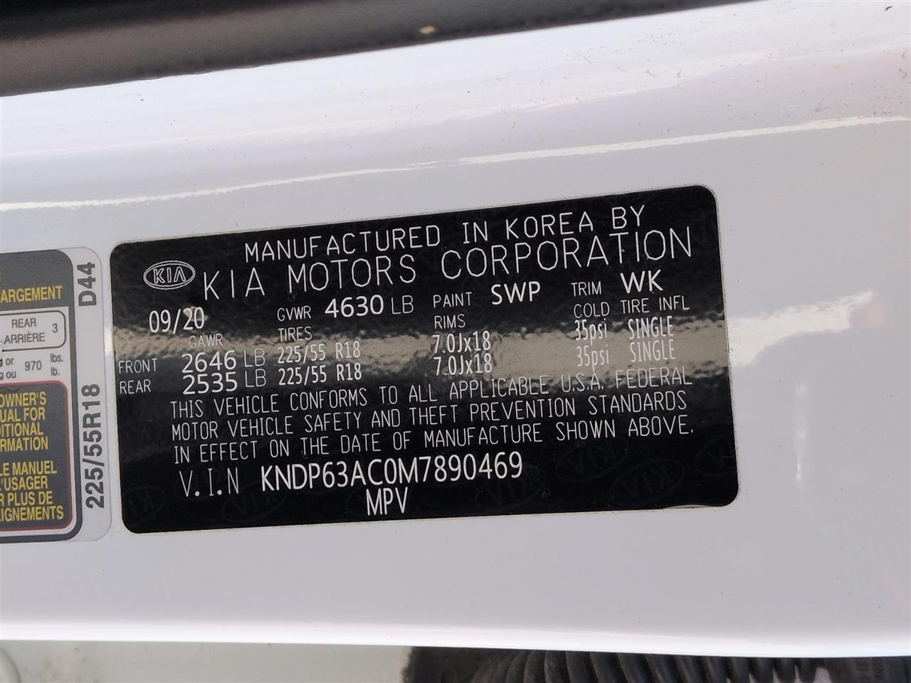 Kia Sportage  2021