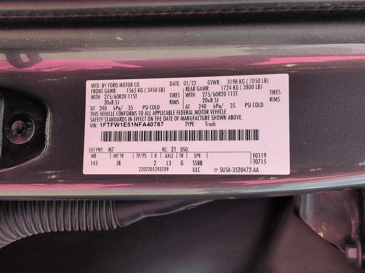 Ford F-150  2022