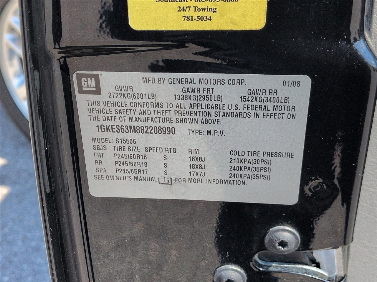 GMC Envoy Denali 2008