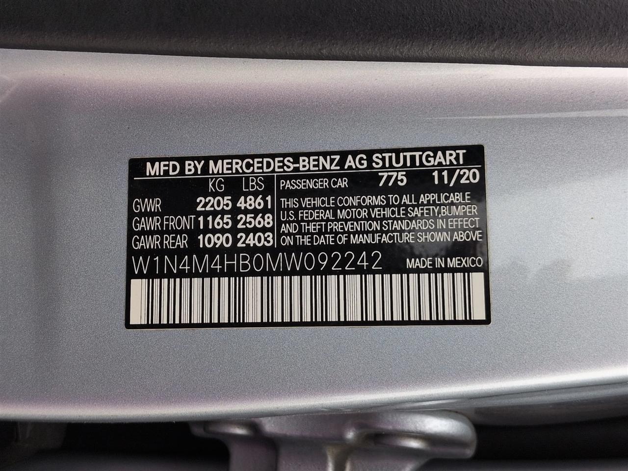 Mercedes-Benz GLB  2021