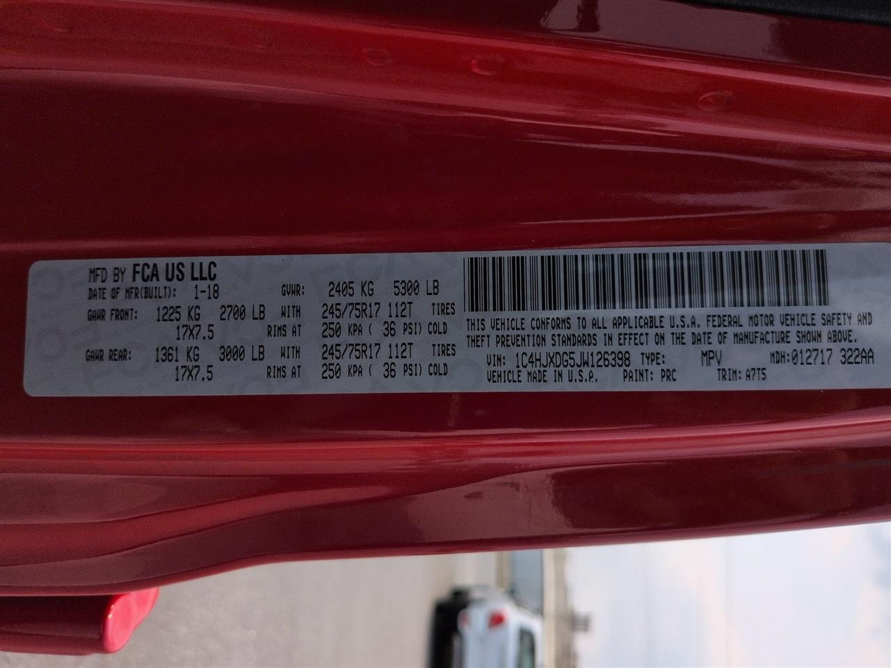 Jeep Wrangler Unlimited  2018