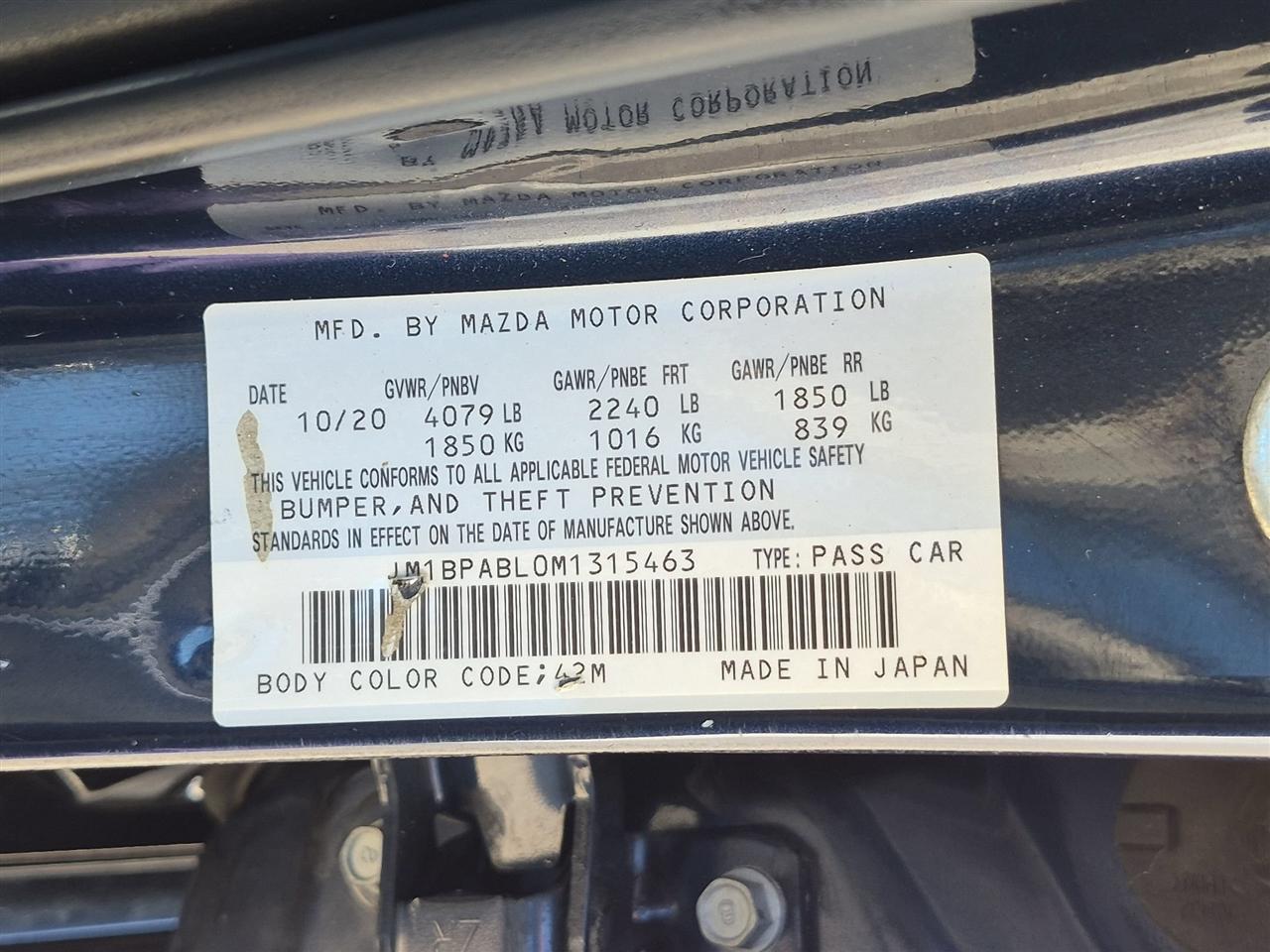 Mazda Mazda3 Sedan  2021