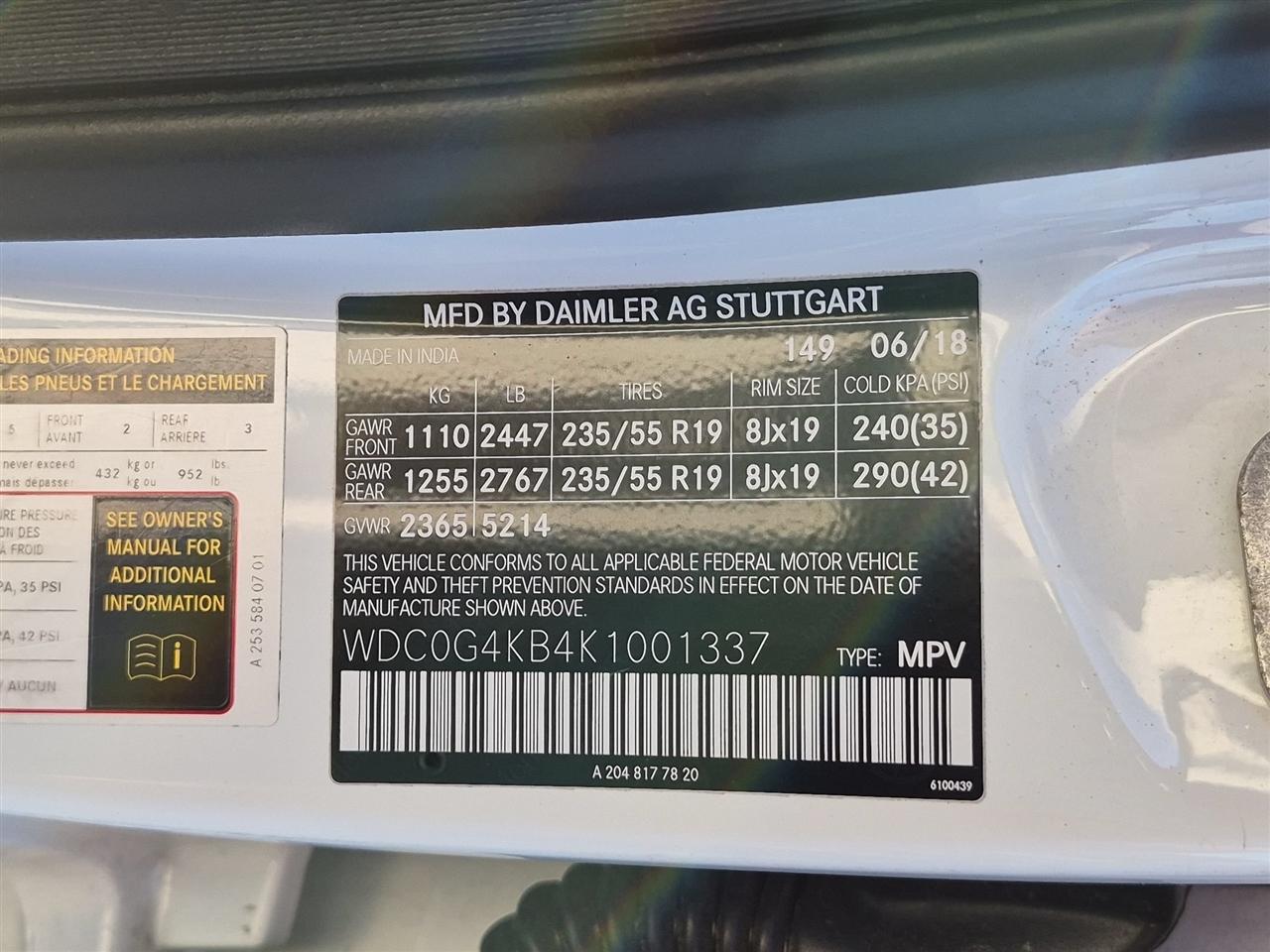 Mercedes-Benz GLC GLC 300 4MATIC SUV 2019
