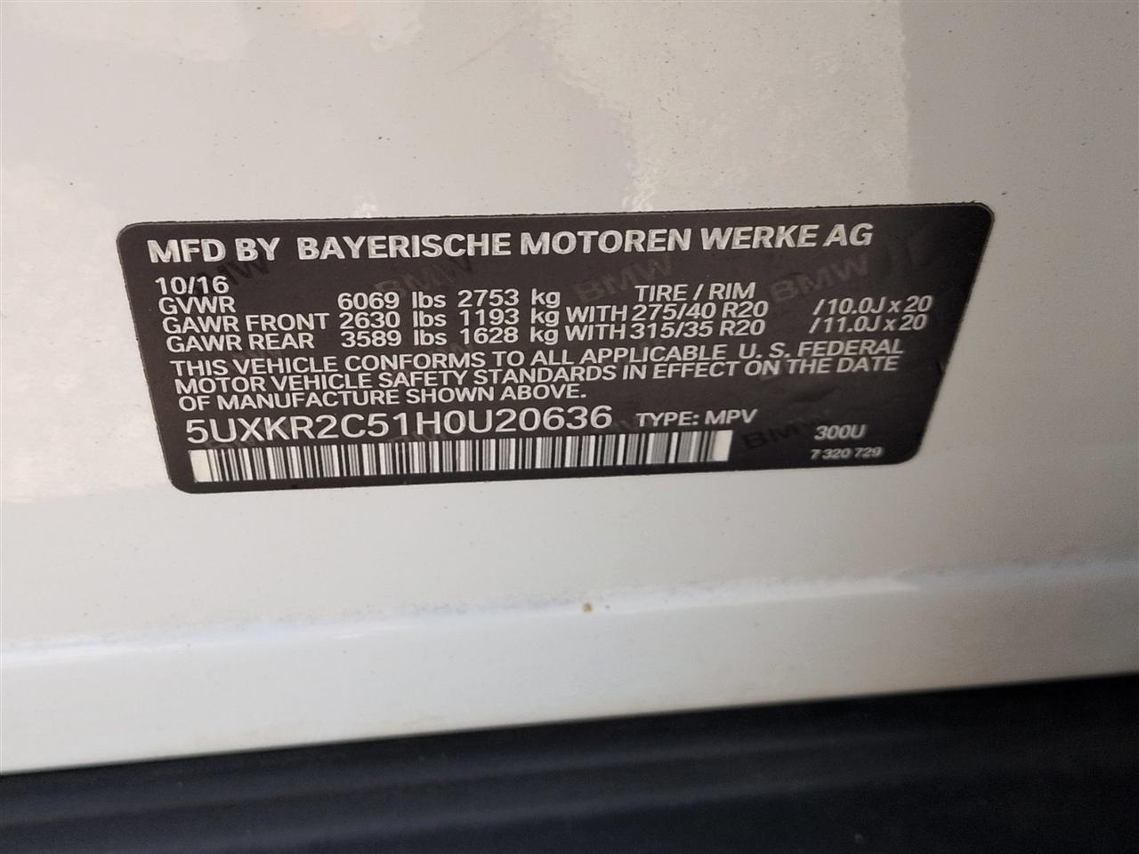 BMW X5 sDrive35i 2017