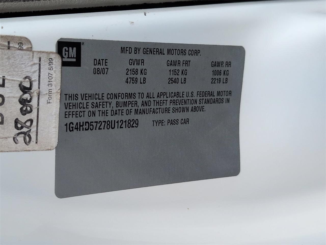 Buick Lucerne  2008