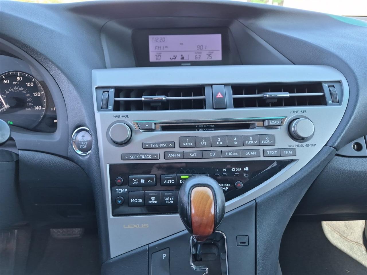 Lexus RX 350 4D SUV FWD 2012