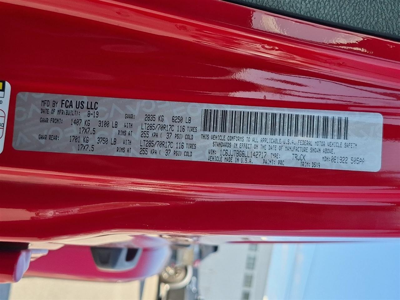 Jeep Gladiator Rubicon 2020