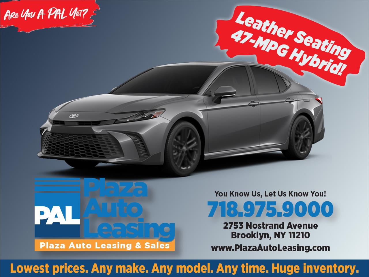 2026 Toyota Camry Hybrid SE