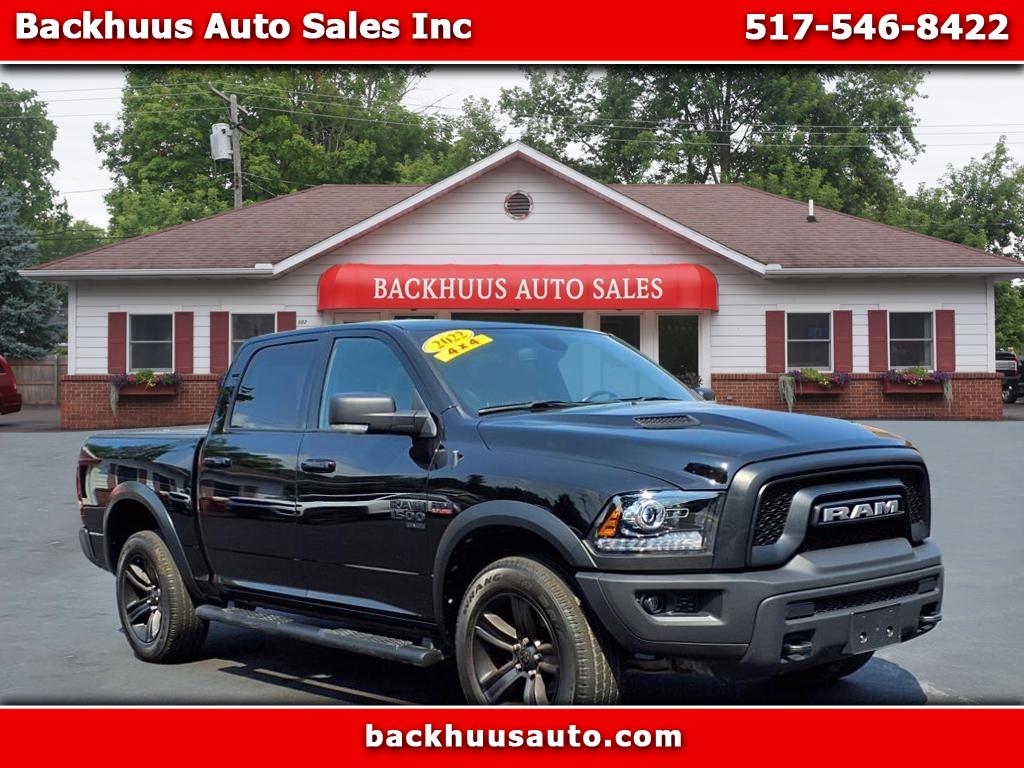 RAM 1500 Classic Warlock 4x4 Crew Cab 5'7" Box 2022 RAM 1500 Classic Warlock 4x4 Crew Cab 5'7" Box 2022