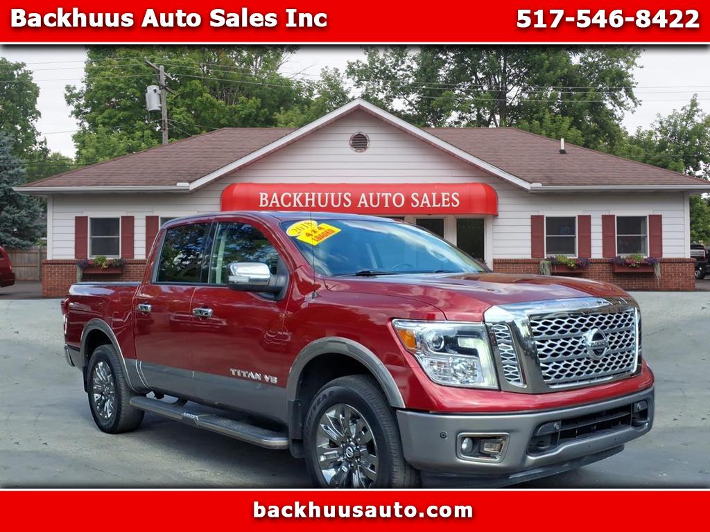 2018 Nissan Titan 4x4 Crew Cab S
