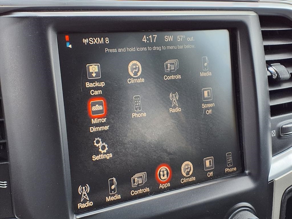 RAM 1500 4WD Crew Cab 140.5" Big Horn 2016