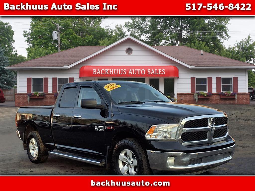 RAM 1500 SLT 4x4 Quad Cab 6'4" Box 2018
