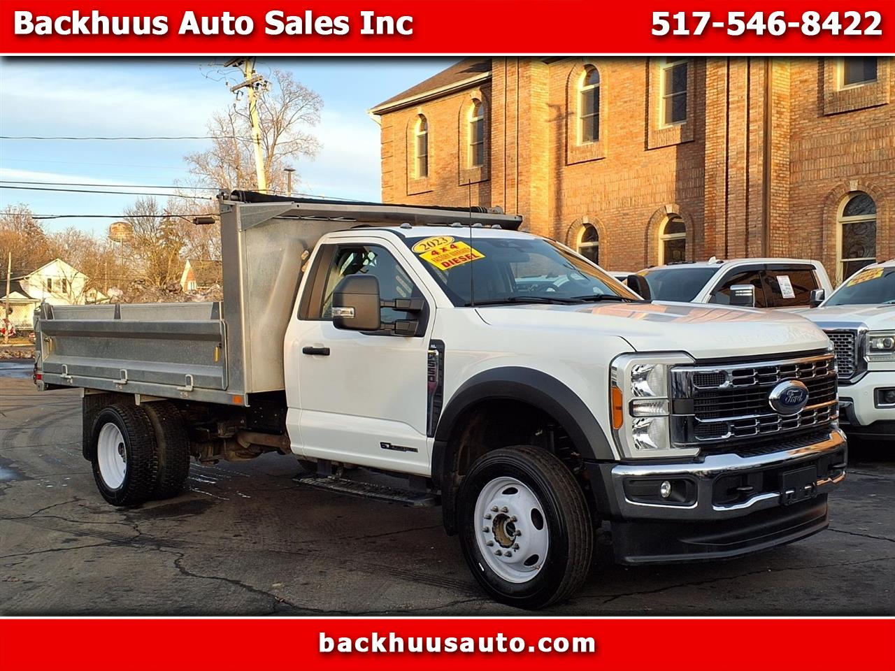 2023 Ford Super Duty F-550 DRW XL 4WD Reg Cab 145" WB 60" CA