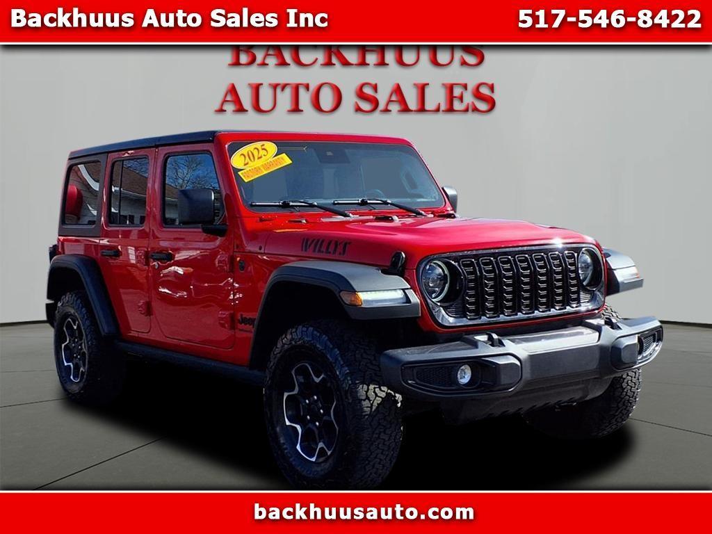 Jeep Wrangler Willys 4 Door 4x4 2025