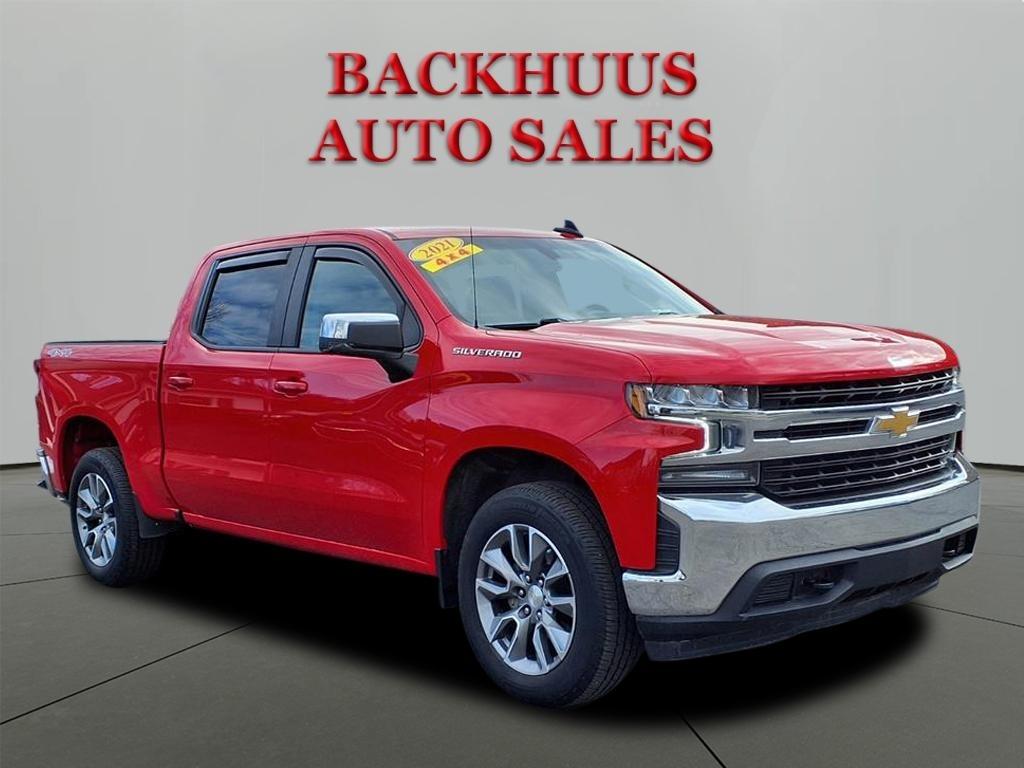 2021 Chevrolet Silverado 1500 4WD Crew Cab 147" LT w/2FL
