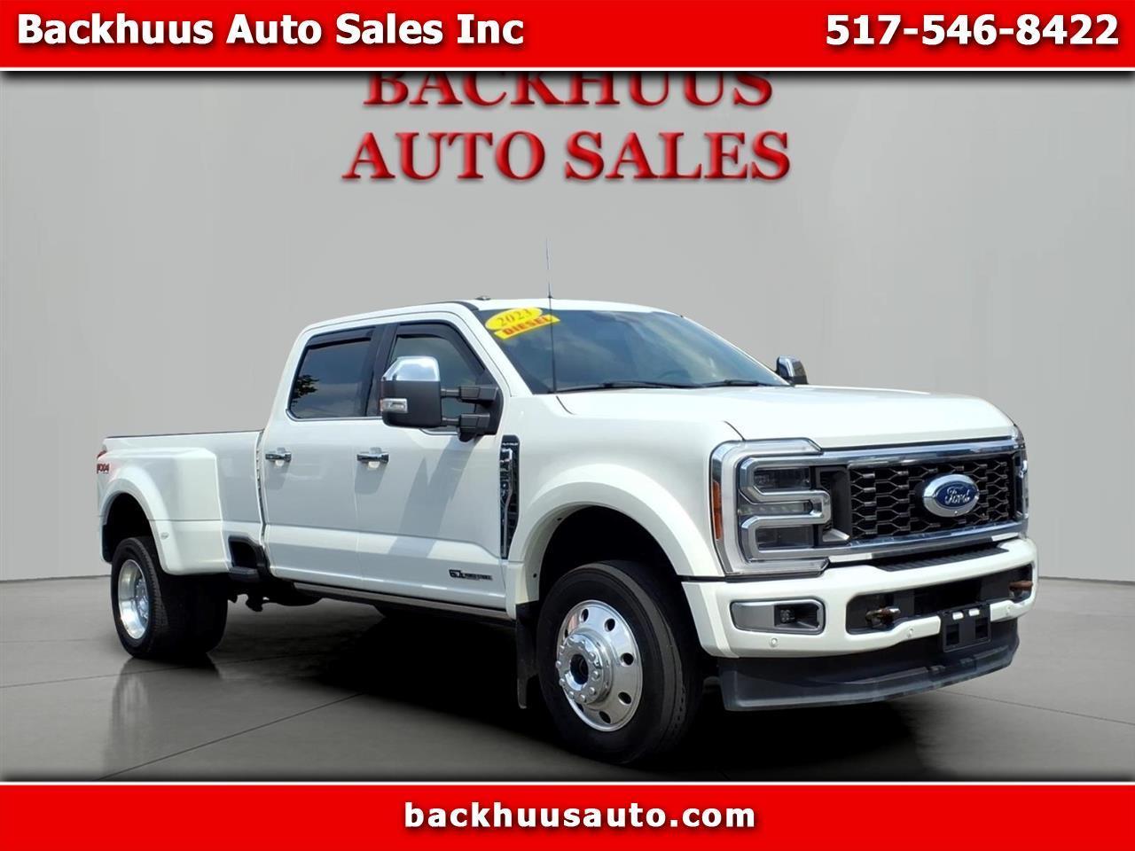 Ford Super Duty F-450 DRW Platinum 4WD Crew Cab 8' Box 2023