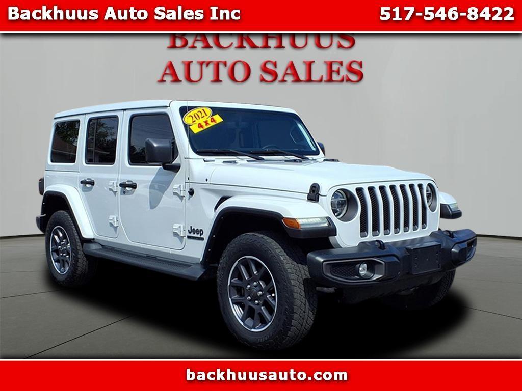 Jeep Wrangler Unlimited Sahara 80th Anniversary 4x4 *Ltd Avail* 2021