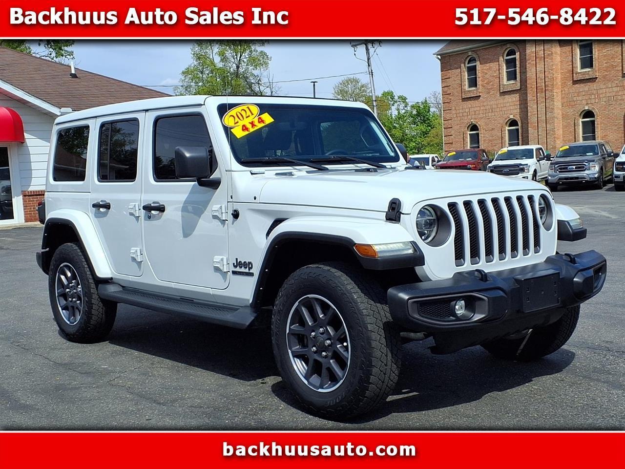 2021 Jeep Wrangler Unlimited Sahara 80th Anniversary 4x4 *Ltd Avail*