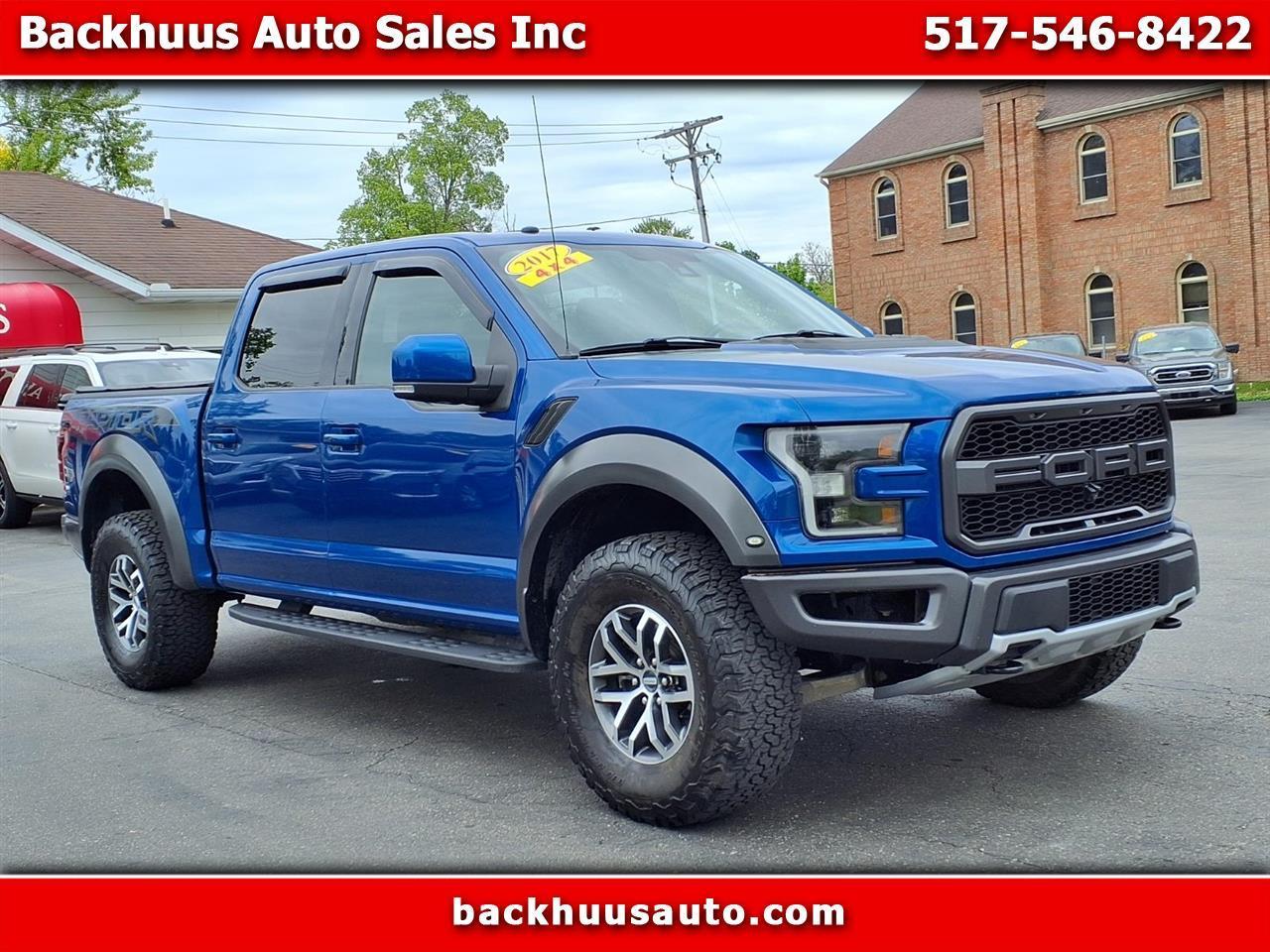 2017 Ford F-150 Raptor 4WD SuperCrew 5.5' Box