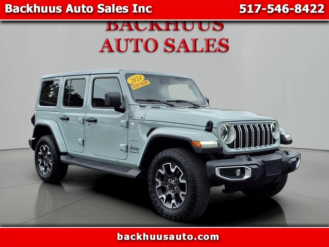 Jeep Wrangler Sahara 4 Door 4x4 2024