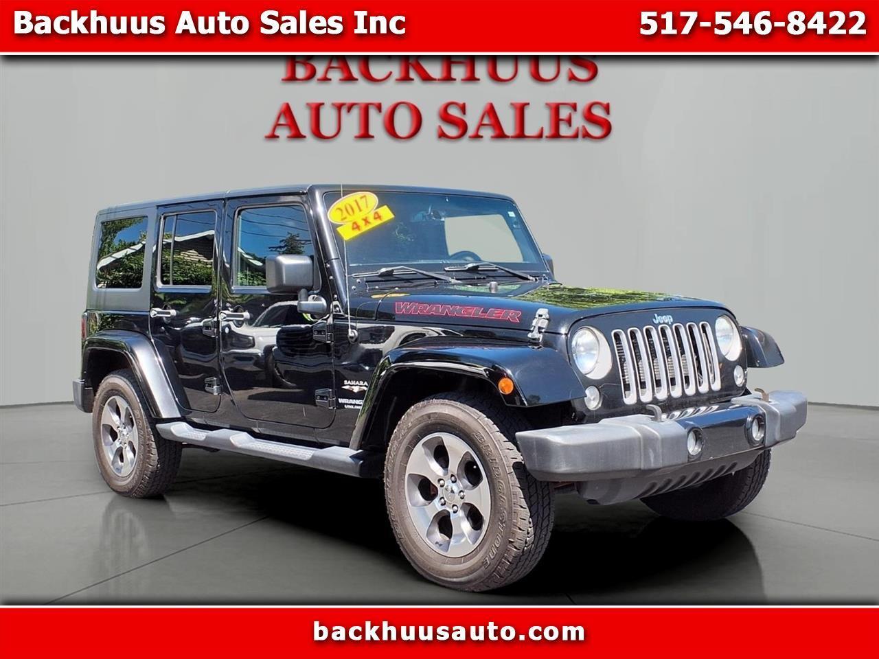 Jeep Wrangler Unlimited 4WD 4dr Sahara 2017