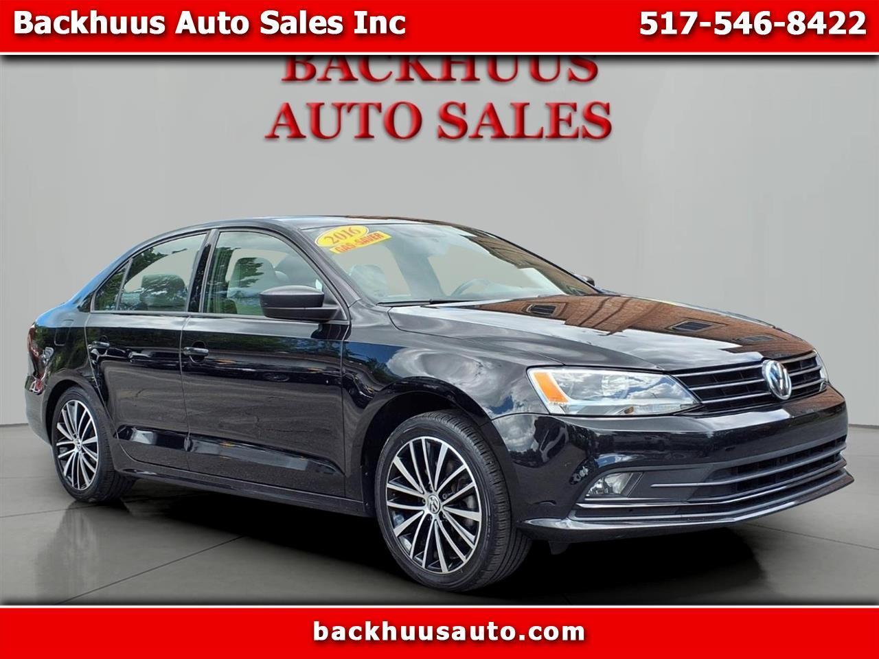 2016 Volkswagen Jetta Sedan 4dr Man 1.8T Sport PZEV